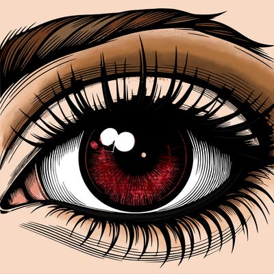 realistic eye