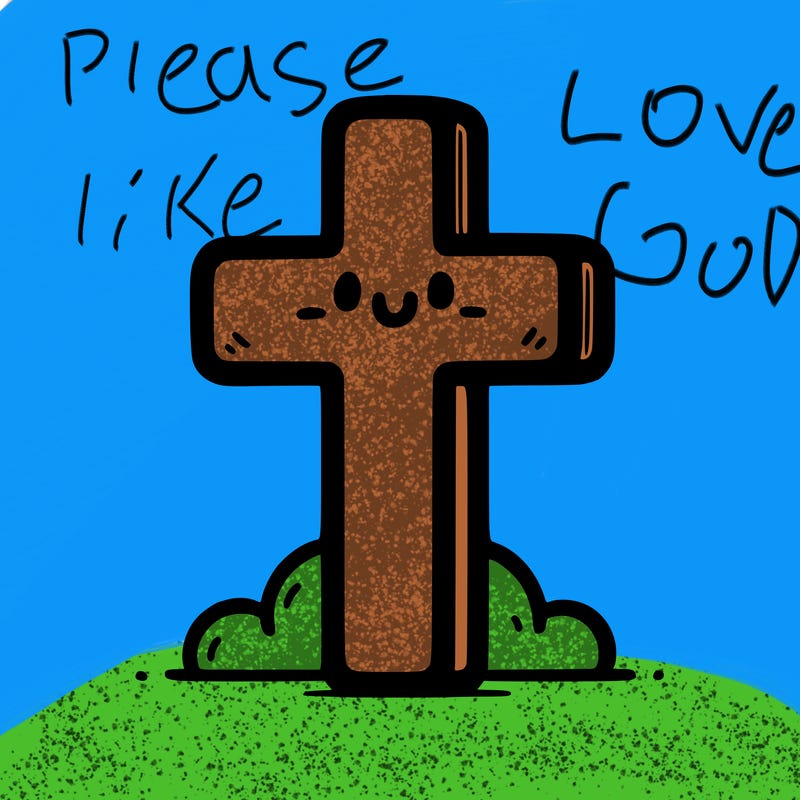 simple christian cross