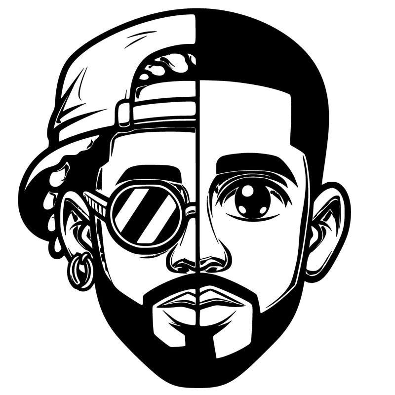 xxxtententacion and juice wrld mixed together