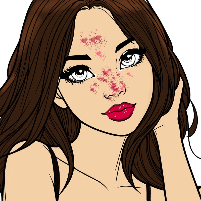 beautiful realistic girl