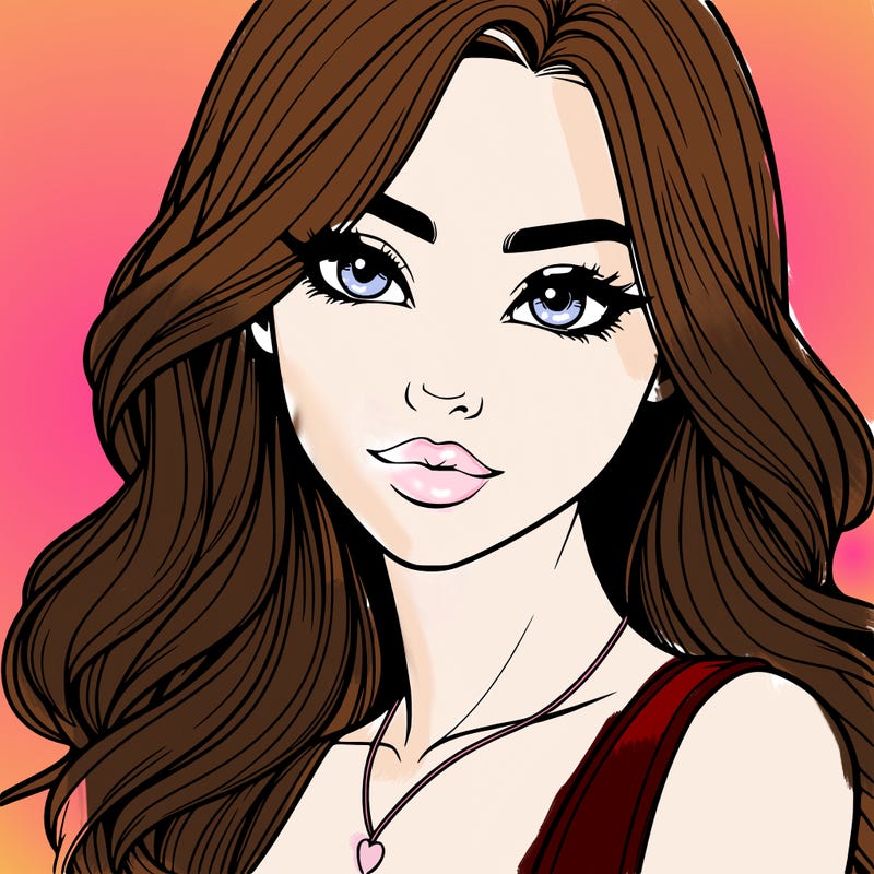 beautiful realistic girl