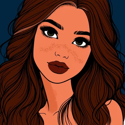 beautiful realistic girl