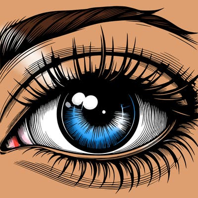 realistic eye