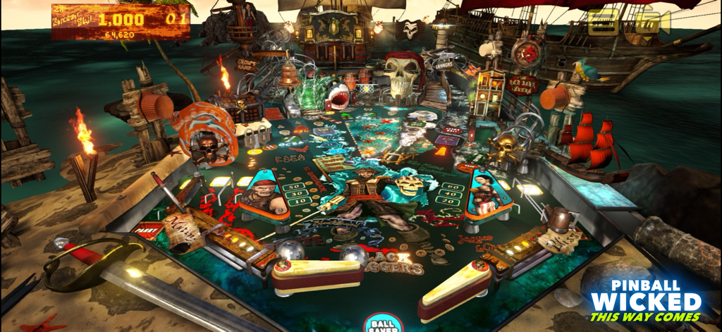Pinball Wicked: Black Flaggers - Games App | MWM