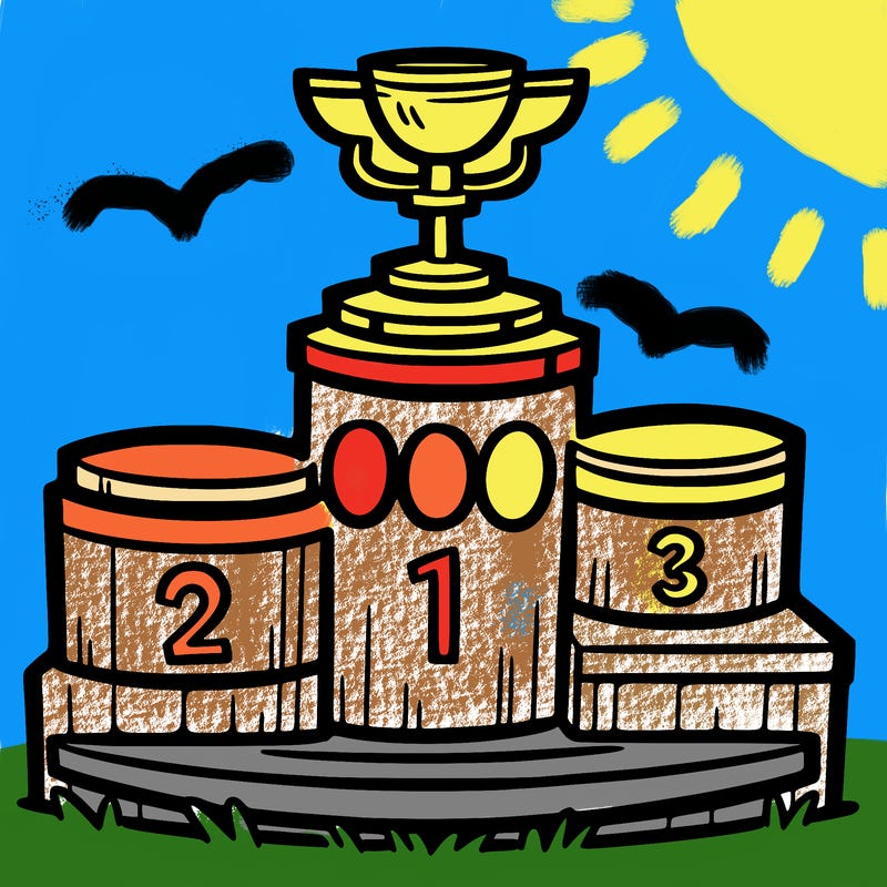 olympic podium