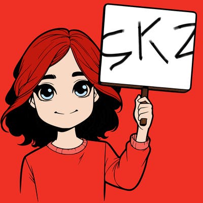 realistic girl holding up a sign