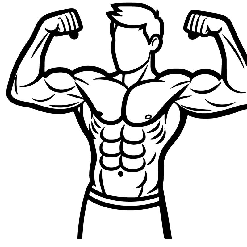 a man that has muscles