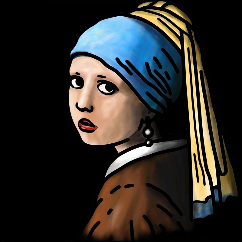 girl with the pearl earring painting
