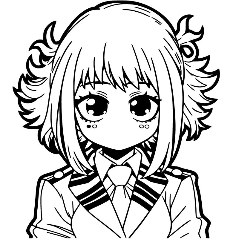 my hero academia anime toga