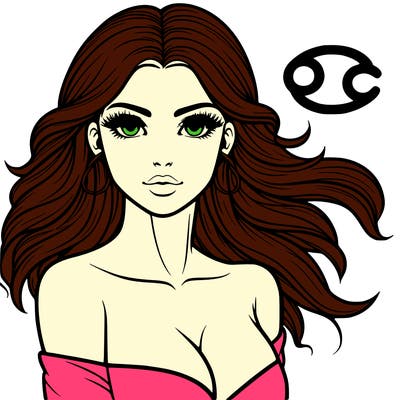 a zodiac cancer women realistic