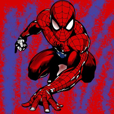 realistic spider-man