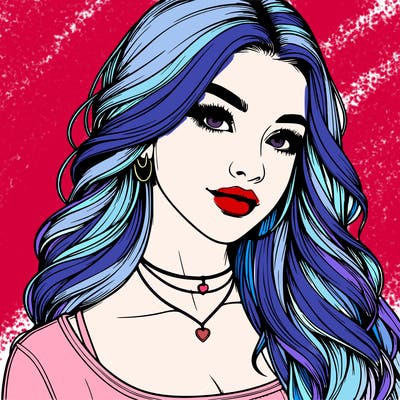 detailed realistic girl