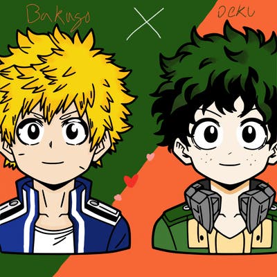 bakugo and deku