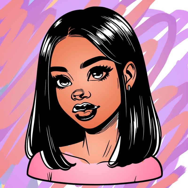 realistic black girl