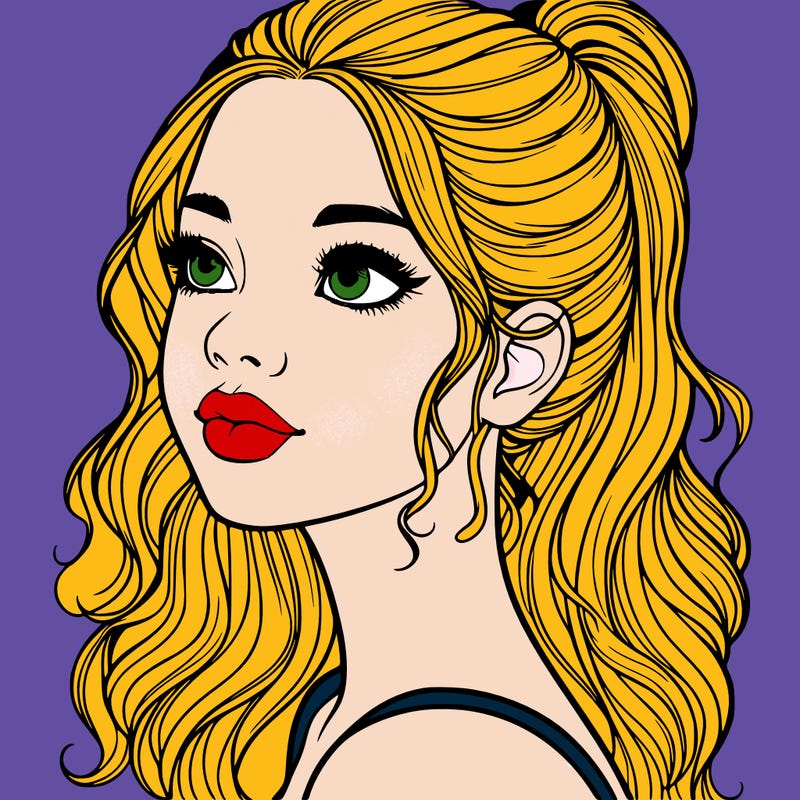 beautiful realistic girl