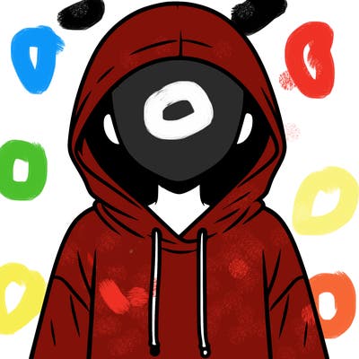 faceless girl in hoodie