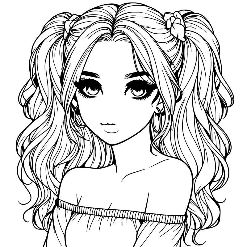 realistic pretty girl