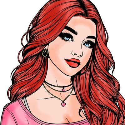 detailed realistic girl