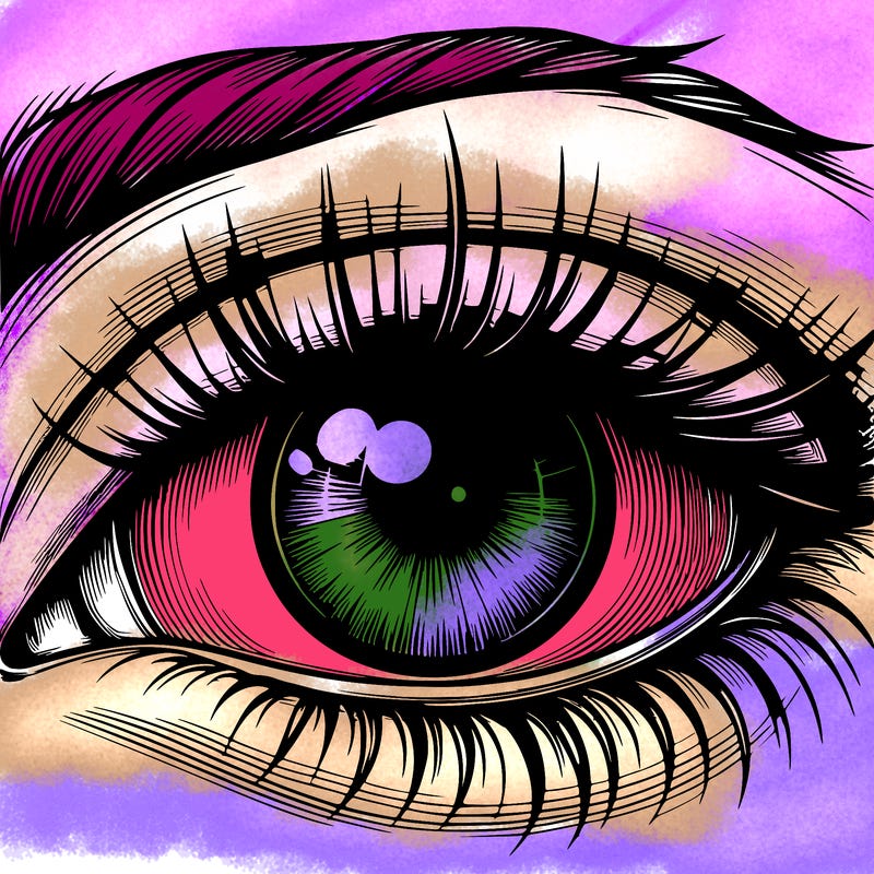 realistic eye