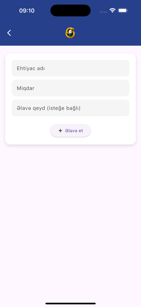 AptekPaylaş - Pharmacy inventory request form for listing needed medication and quantity