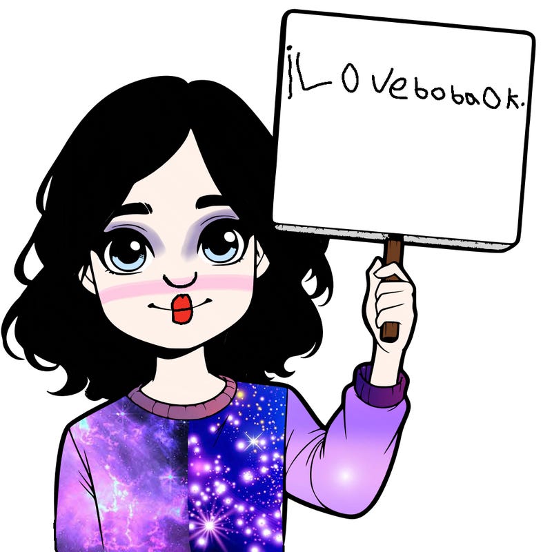 realistic girl holding up a sign