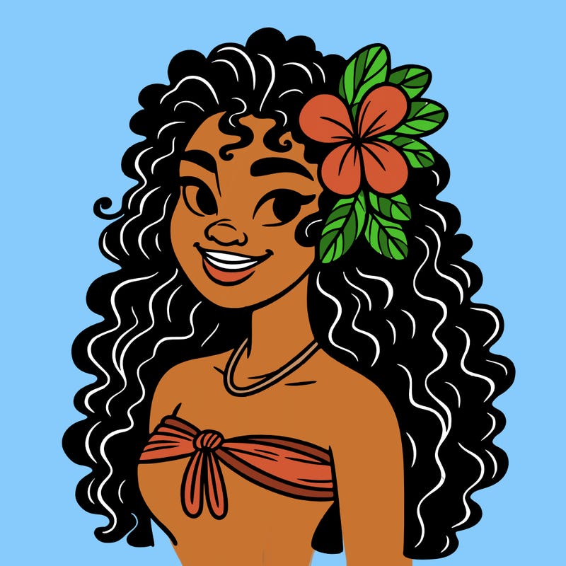 hawaiian black woman