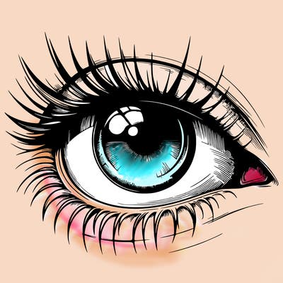 realistic eye