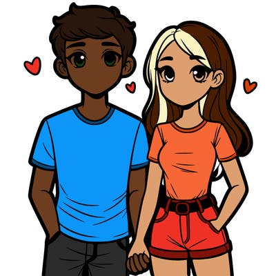 boyfriend and girlfriend