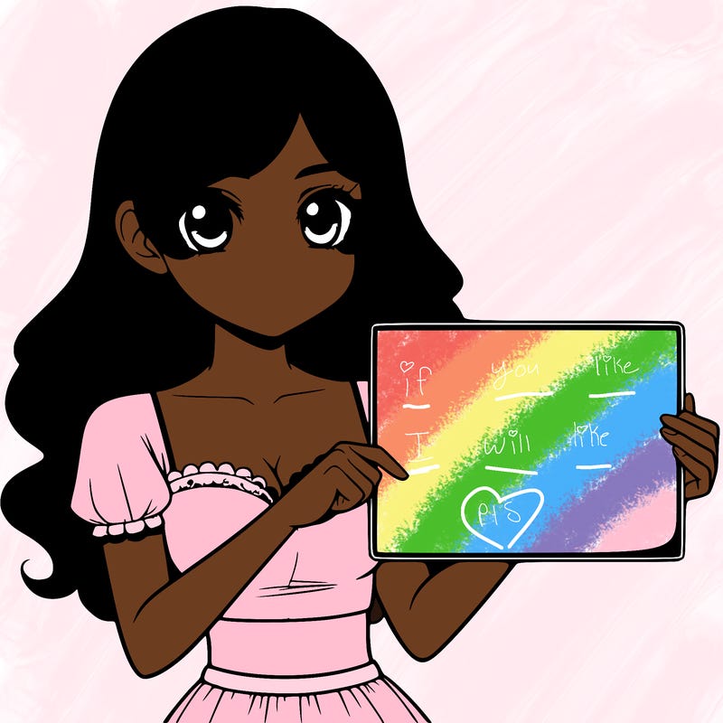 realistic pretty girl holding blank sign