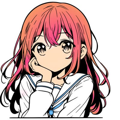 manga character girl