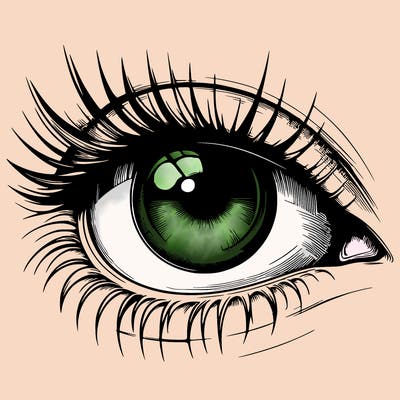 realistic eye