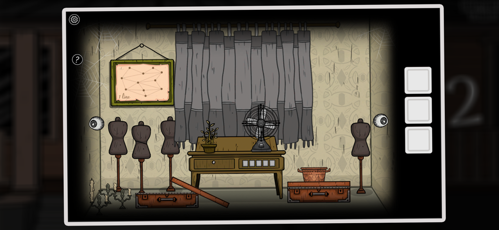 A Diary Of Darkness - A dark mystery room with hidden objects and puzzles in the game A Diary Of Darkness.