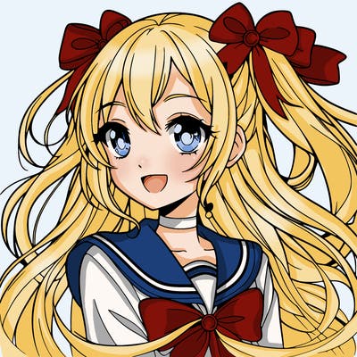 beautiful anime girl