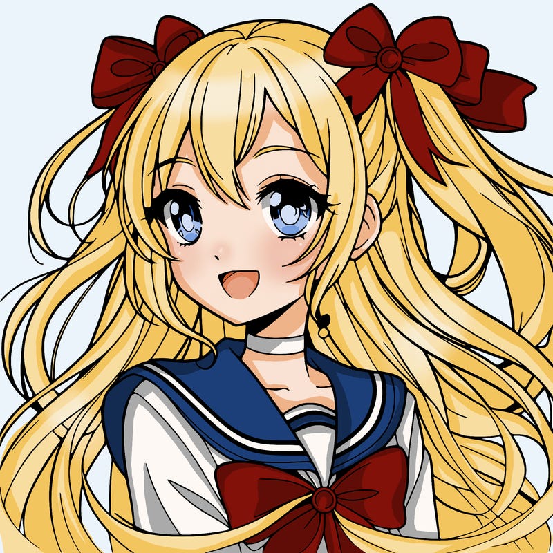 beautiful anime girl