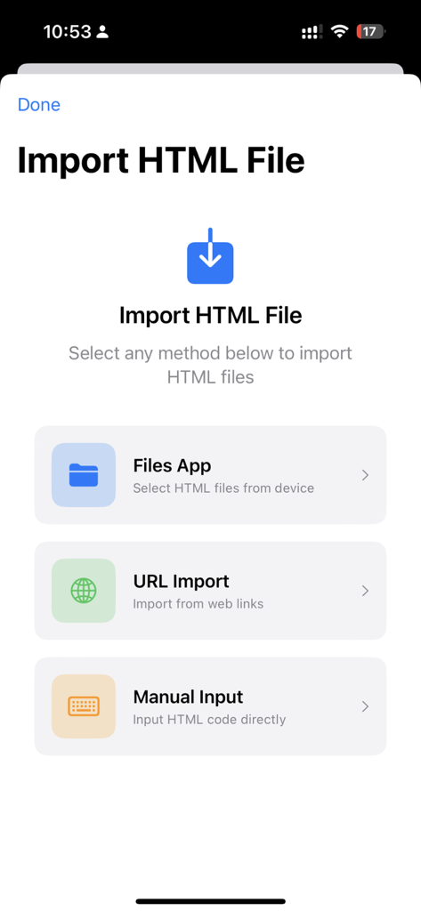 HTMLViewer Pro+ - Utilities App | MWM