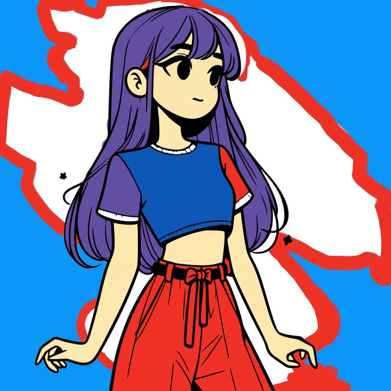 girl in a cute crop top