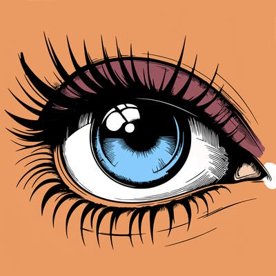 realistic eye