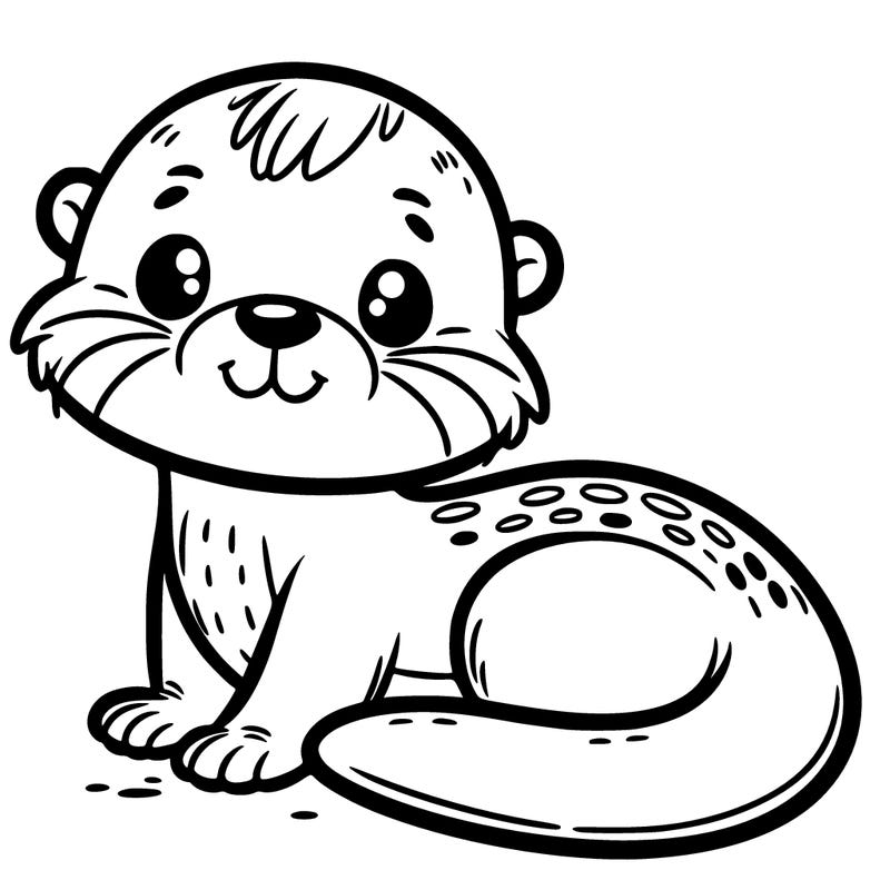 cute otter