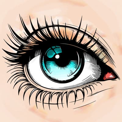 realistic eye