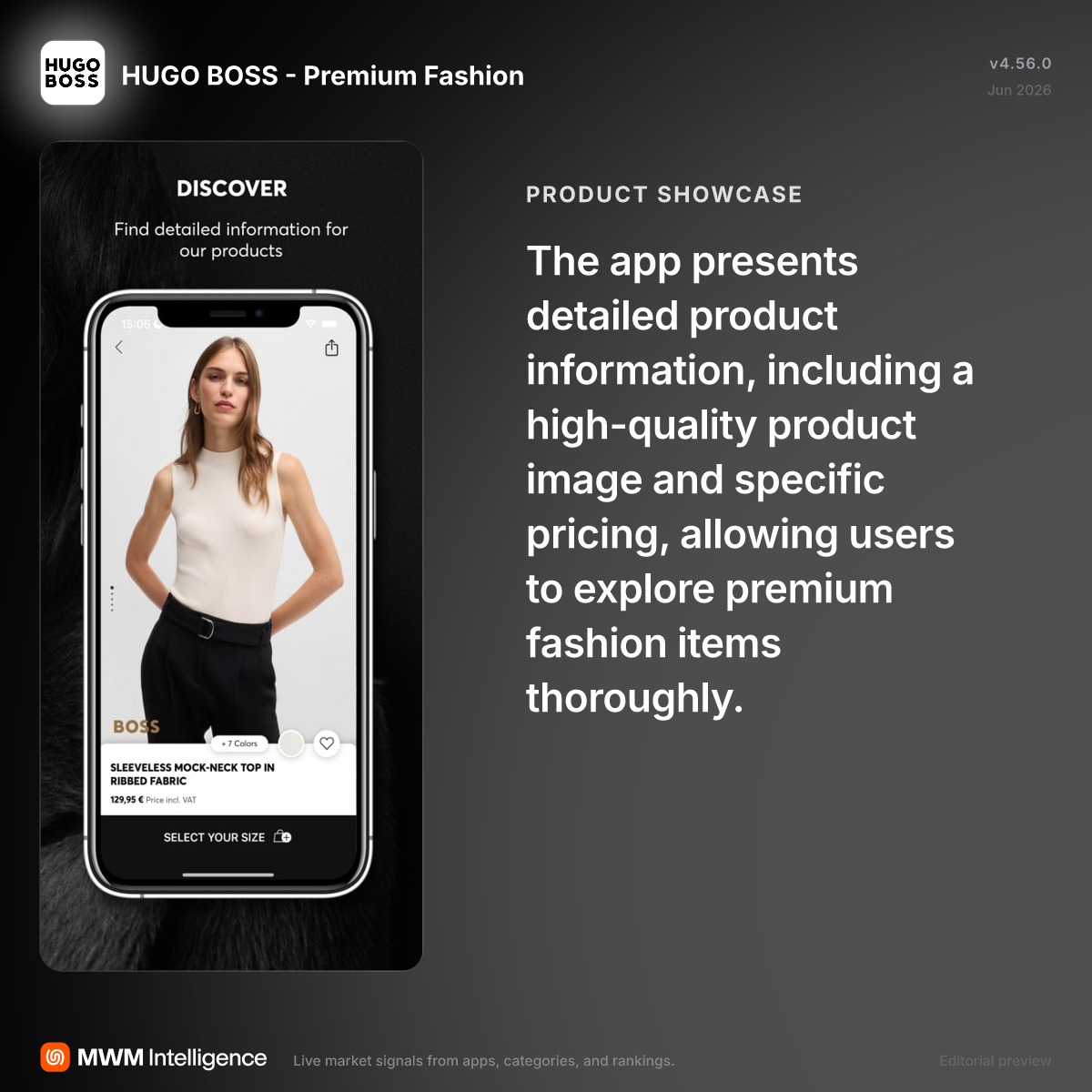 HUGO BOSS - Premium Fashion - Shopping App | MWM