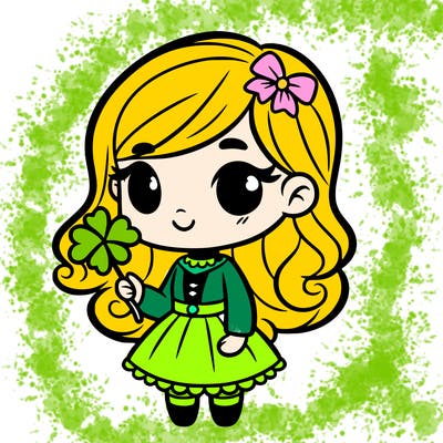 saint patrick’s day girl