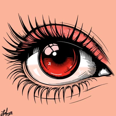 realistic eye