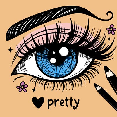 pretty eye