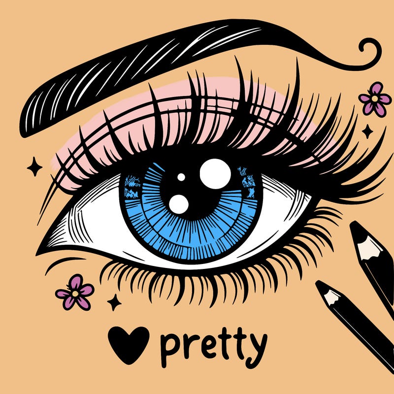 pretty eye