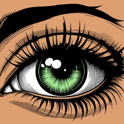 realistic eye