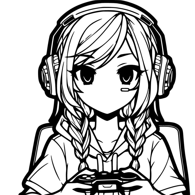 a gamer girl