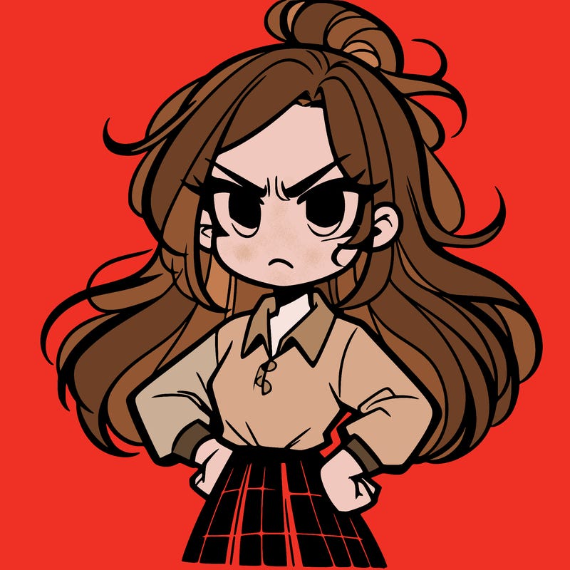 angry girl
