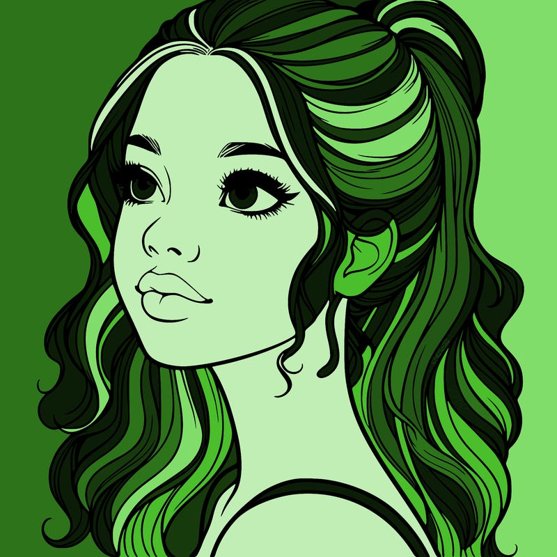 beautiful realistic girl