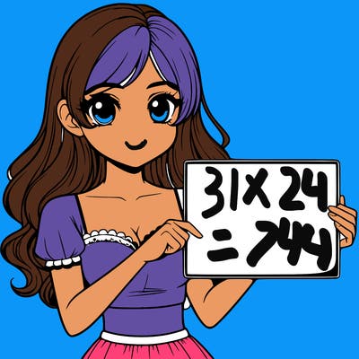 realistic pretty girl holding blank sign