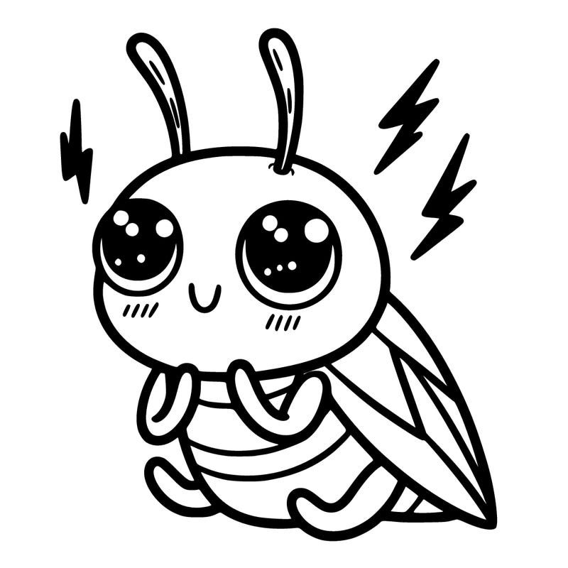 cute lightingbug